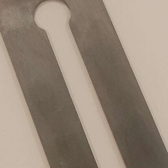 Vintage Stanley Plane blade 2" x 7 1/2". Made in USA - Picture 3 of 10